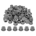 thumbnail image 1 of 100 piezas de tapones de agujero de plástico de nailon, tapones de agujero de tornillo redondo de 1/2" (13mm) para muebles de cocina color gris oscuro, 1 of 7