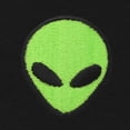 thumbnail image 2 of Dalix Alien Embroidered Fleece Zip Hoodie Cold Fall Winter Mens in Black 2XL XX-Large, 2 of 5