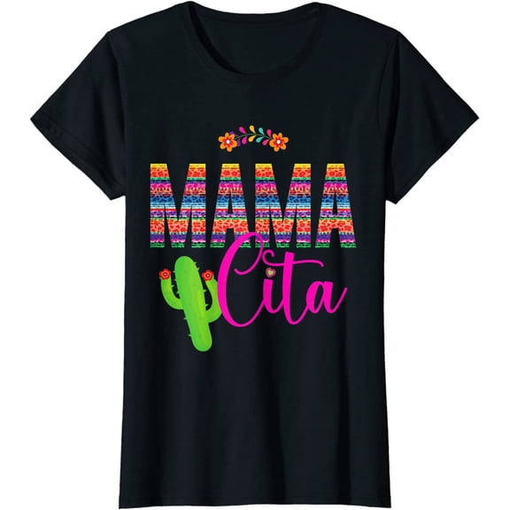 Mamacita Cinco de Mayo 5 De Mayo Cactus Fiesta Women T-Shirt