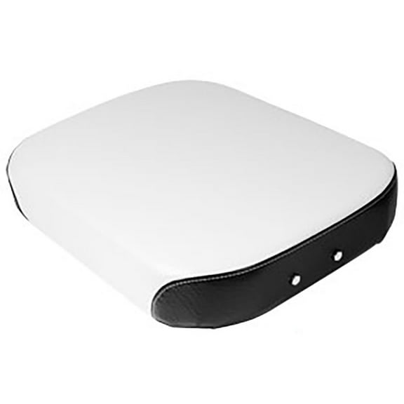 RAParts 372753R91 Vinyl White with Black Trim Seat Cushion Fits International 460 560 660 2706