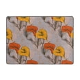 thumbnail image 7 of Area Rugs For Living Room Decor - Retro Calla Lily Flowers Soft Anti Slip Throw Washable Rugs 5x7 For Bedroom, Indoor Carpet For Bedroom Living Room 80x58In, 7 of 7