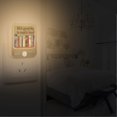 thumbnail image 2 of Yayeee LED Night Lights with Motion Detectors Auto Dusk to Dawn Light Sensors, 2 Pack, Brown Book Shelf, 2 of 7