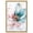 Gold Frame, variant on Blossoms of Twilight and Gold Framed High-Gloss Acrylic Glass Wall Art Pastel Floral by Art Remedy, Gold Frame, 10 x 15