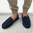 thumbnail image 6 of Ventana Men’s Corduroy Slippers Moccasin House Shoes, 6 of 7