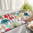 thumbnail image 2 of Mushroom Kitchen Decor Rugs Mats, Non-Slip Cushioned Anti-Fatigue Floor Mat, Heavy-Duty Foam Comfort Standing Mat Washable for Home Decoration,Office,Bedroom,Living Room,Dining Room,18 x 48 inches, 2 of 6