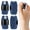 Blue, variant on Happon Toe Splints,4 Pcs Toe Straightener Brace, Overlapping Toe Wrap, Toe Corrector Brace, Adjustable Trigger Finger Splint Foot Accessories for Women Man（Blue）