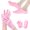 pink, variant on Moisturizing Glove and Sock, Gel Spa Moisturizing Therapy Sock & Glove, Soften Repairing Dry Cracked, Hands Feet Skin Care, Effective in Repair Dry and Chapped Hands and Feet Skin Care(4 PCS/Pink)
