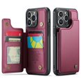 thumbnail image 1 of Funda para iPhone 14 Pro Max con tarjetero, tipo billetera para hombre y mujer con bloqueo RFID, de cuero resistente, con cierre magnético y función atril, a prueba de golpes, para iPhone 14 Pro Max, 1 of 10