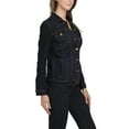 thumbnail image 3 of Jordache Women's Midi Denim Jacket, 3 of 3