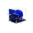 thumbnail image 2 of Deluxe Acrylic Baseball Batting Helmet Display Case with Silver Risers and Mirror (A012-SR), 2 of 8