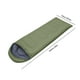 thumbnail image 3 of Sacos de dormir de momia Saco de dormir de algodón Equipo para acampar al aire libre (Verde militar), 3 of 9