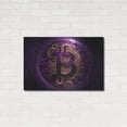 thumbnail image 3 of Luxe Metal Art 'Bitcoin Realm' by Epic Portfolio, Metal Wall Art, 36"x24", 3 of 9