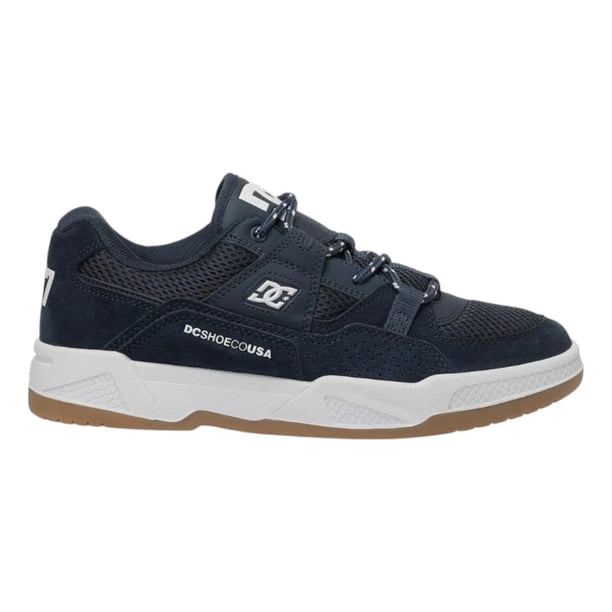 Tenis Dc Shoes Hombre Construct Azul Oscuro Casual Skate azul 7.5 MX