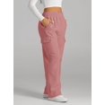 thumbnail image 4 of Pantalons Cargo pour Femmes Décontractés en Molleton Ample Taille Haute Joggers, 4 of 6
