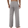 thumbnail image 6 of GENTS BLISS Linen Men Pants Elastic Waist Drawstring Pants for Men Casual Beach Men Pants with Pocket, 6 of 11