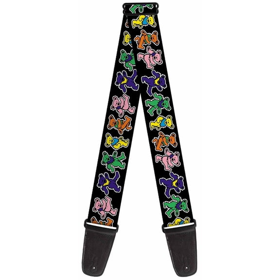Buckle-Down 2" Grateful Dead Dancing Bears Guitar Strap