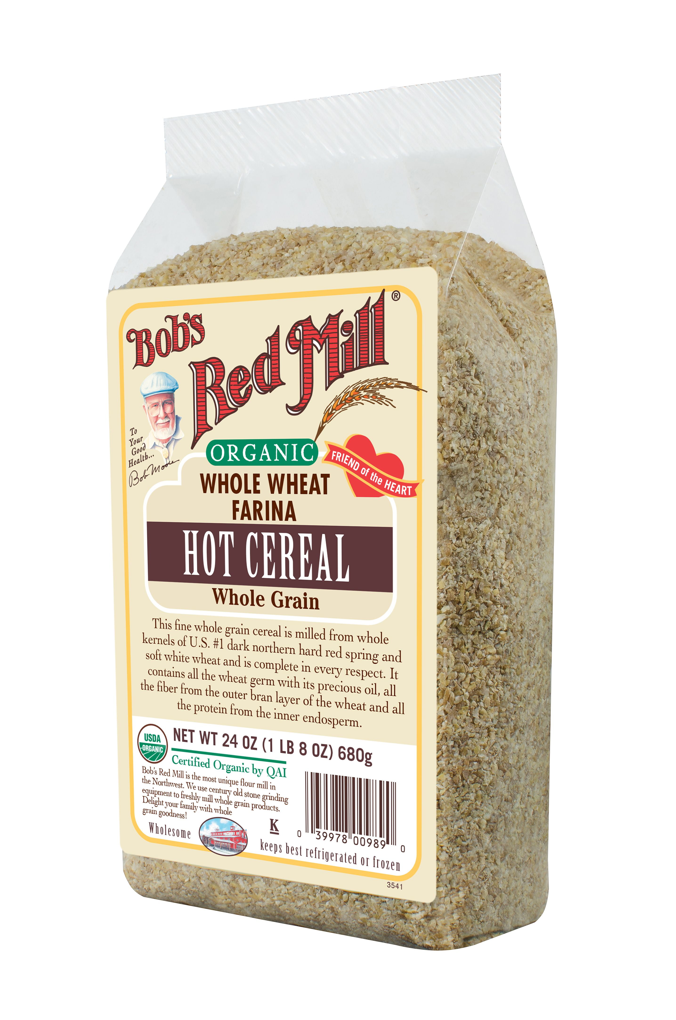 organic whole wheat farina