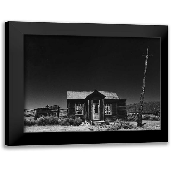 Koetsier, Albert 14x12 Black Modern Framed Museum Art Print Titled - Bodi Outhouse