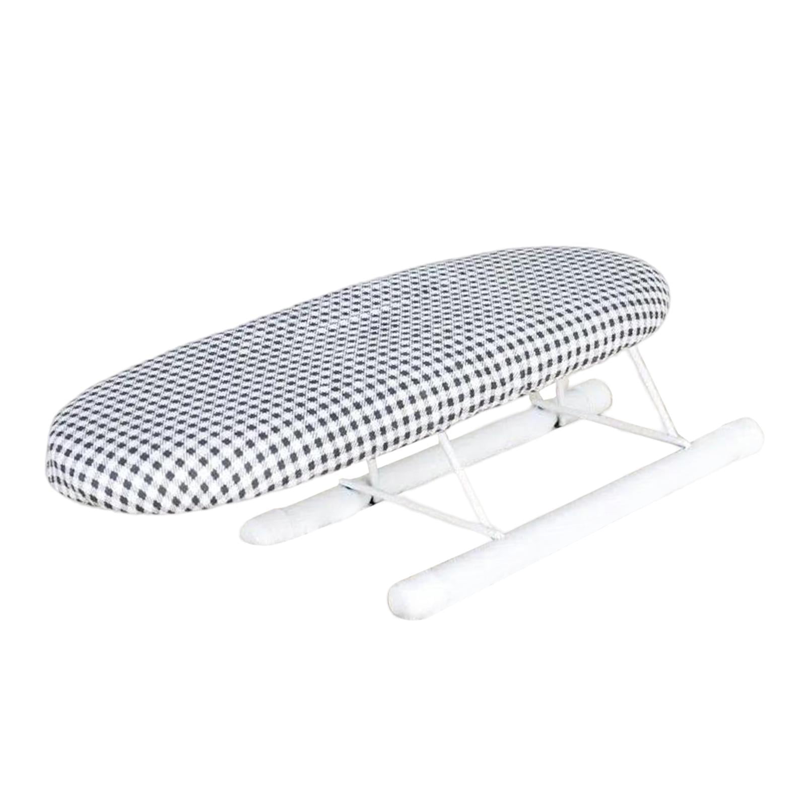 Mini Tabletop Ironing Board Removable for Condo Small Apartment gray