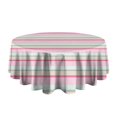 thumbnail image 5 of Fashionable Round Tablecloth 60x60in(153x153cm) – Waterproof Polyester Table Cover with Full Print Design, Wrinkle Resistant & Washable for Kitchen Dining Party Decor, 5 of 6