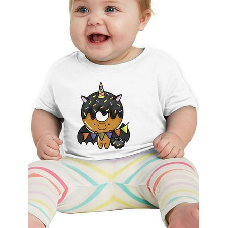 

Unicorn Donut With Colorful Flag T-Shirt Infant -Image by Shutterstock 24 Months