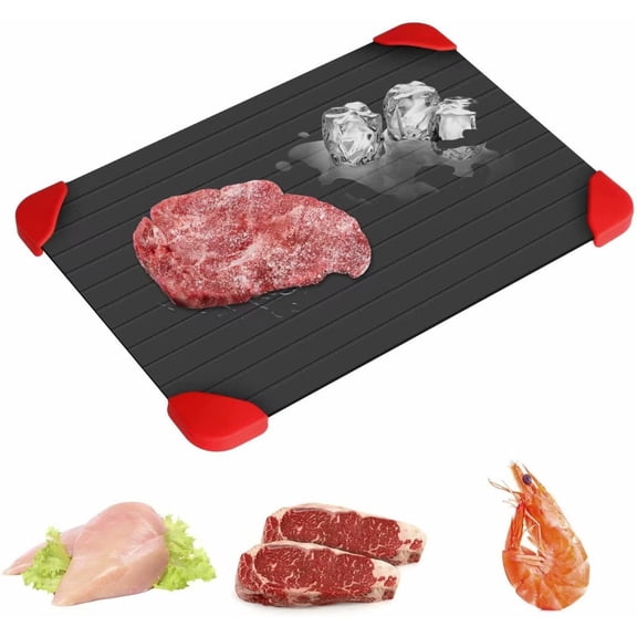 Defrosting Tray for Meat Fast Thawing Plate Board,Thawing Tray for Frozen Meat,No Electricity Required,Faster Defrosting Frozen Food