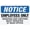 Color 3098, variant on Notice All Visitors Must Register at Office Warning Sign, Business Security Metal Tin Signs, Cautions Safety for Workplace Offices Outdoor Areas Wall Decor 12" x 8"