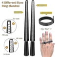 thumbnail image 3 of Ring Making Tools Uk Ring Sizer Gauge With Ring Mandrel Rubber Hammer Repair Ring Measurem, 3 of 5