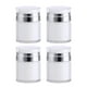 thumbnail image 1 of 4 botellas rellenables de viaje con bomba Airless, dispensadores de loción Airless a prueba de fugas, 1 of 6