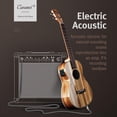 thumbnail image 2 of Ukelele eléctrico Caramel CB103, madera de cebra, barítono, 76 cm, pantalla LCD, 2 of 6