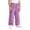 Purple, variant on SONXAHE Toddler Boys Cotton Gauze Pants Solid High Waist Wide Leg Straight Fit Breathable Trousers,Beige