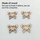 thumbnail image 4 of Rebanadas decorativas Naiovety 100 piezas hechas a mano en forma de animales encanto blanco, 4 of 6