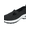 Black, variant on Dlongli Women's Mesh Slip On Walking Shoes with Arch Support Air Cushion Athletic Shoes Casual Comfortable Work Nursing Platform Loafers