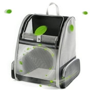 Large Cat Carrier Backpack, Pet Backpack Carrier for Small Dog Up to 16 Pounds, Breathable Vented Design Kennel