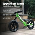 Strider Performance Seat with XL Post Fits All 12 and 14x Balance Bikes Extends Seat Height