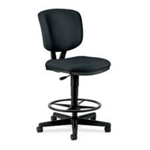 Volt Stool- Adjustable Footring- 27in.x29-.50in.x49-.88in.- Black