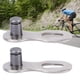 thumbnail image 4 of Juego de 10 pares de juntas para bicicleta de montaña Quick Link, conector de cadena de bicicleta de 10 velocidades, color plateado, 4 of 8