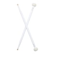 thumbnail image 4 of Baquetas 2 uds mazo de tambor baquetas de tambor de doble cara mazos de buena sensación de mano palos de fieltro y puntas de arce baquetas de doble extremo para tocar el tambor Kettledrum Tomshoo Baquetas, 4 of 6