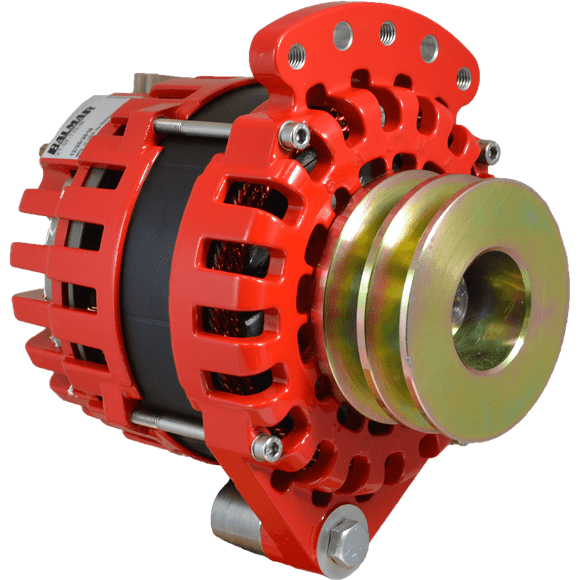 Balmar Alternator/Generator XT-SF-170-DV Alternator/Generator; XT Series; P-Type Small Case; 1/2 Inch Dual Deep Vee Pulley; 12 Volt; 170 Ampere Output; 5.2 Horsepower Power Take Off