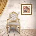 thumbnail image 3 of Gibbons, Lauren 20x20 Gold Ornate Wood Framed with Double Matting Museum Art Print Titled - Paris Amour Coral, 3 of 4