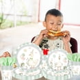 thumbnail image 6 of Pet Duck Birthday Decorations Supplies, 140PCS Disposable Paper Dinnerware Set Paper Plates Napkins Cups Set for 20 Guests Duck, 6 of 7