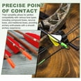 thumbnail image 5 of Uxcell Archery Arrow Nocks, Plastic Nocks Replacement Arrows Tail Accessory-Fitting For (DIY Hunting Shooting/Compound/Recurve Bow) 6.2MM/0.24" ID & 12 Pcs & Plastic & Transparent Yellow, 5 of 6