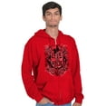 thumbnail image 3 of Live Ride Rodeo American Cowboy Zip Hoodie Sweatshirt Men Brisco Brands S, 3 of 5