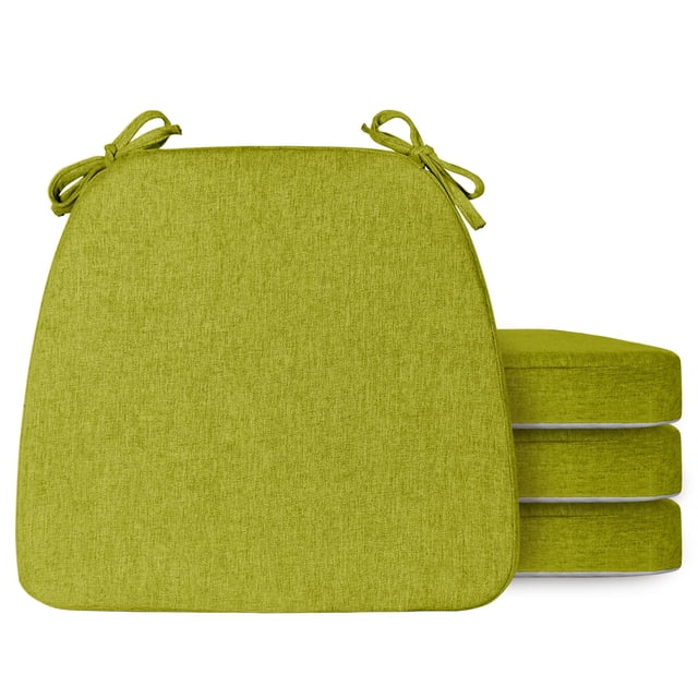 Almohadones para Silla MIDLADE 43x41x5cm Paquete de 4 Verde Fluorescente