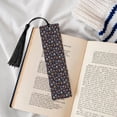 thumbnail image 4 of Kdxio Colorful Mushrooms in Doodle Style Print Metal Tassel Bookmarks,Perfect Gift for Art Lovers and Bookworms Metal Bookmarks for Women, 4 of 8