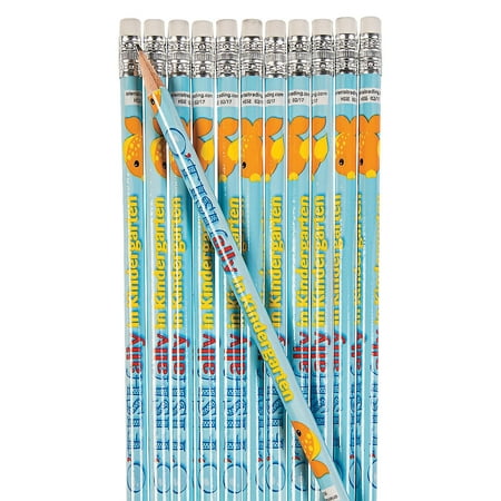 Fun Express - Kindergarten Pencils - Stationery - Pencils - Pencils - Printed - 24