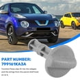 thumbnail image 5 of 10 PCS Grey Plastic Parcel Shelf Clip Early Type End For Nissan Juke 799161KA3A, 5 of 5