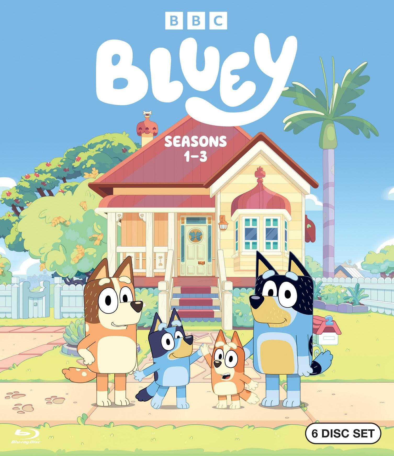Bluey: Seasons 1-3 (Blu-ray), BBC, Kids & Family - Walmart.com