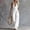 White, variant on RYDCOT Women Button Down Jumpsuits Cotton Linen Sleeveless Casual Wide Legs Rompers Loose Overall with Pockets White