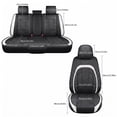 thumbnail image 2 of Car Seat Cover Full Set for Toyota Corolla 1994-2019,Seat Covers for Cars,Automotive Seat Covers for SUV(Black&White), 2 of 6